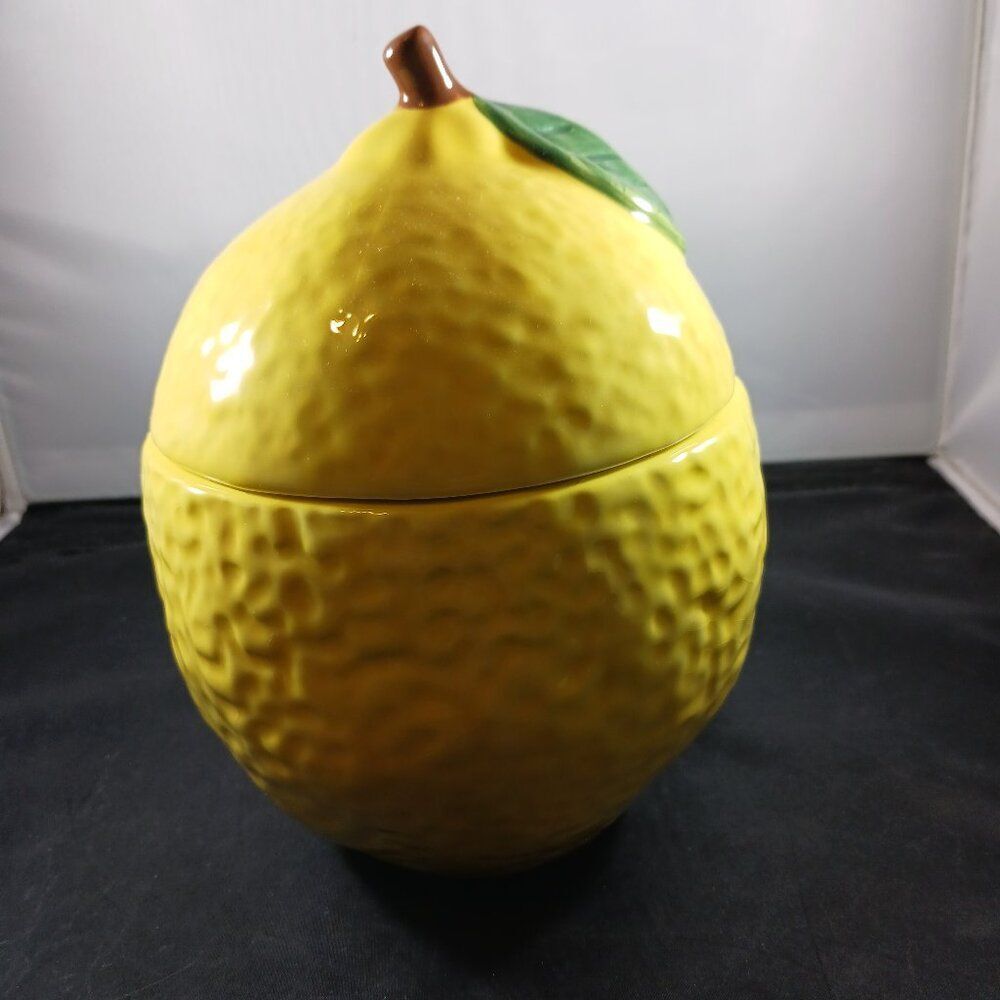 Homeworx by HARRY SLATKIN Lemon Candle Holder Jar Container